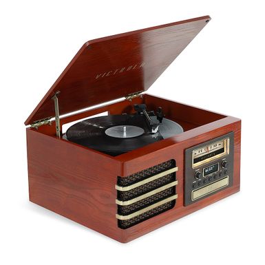 Victrola - Ellington Bluetooth Record Player - Mahogany