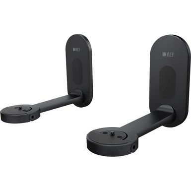 KEF - Wall Bracket for LSX Speaker (Pair) - Black