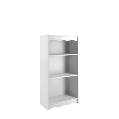 CorLiving - Hawthorne Collection 3 Shelf Floor-Standing Bookcase - White