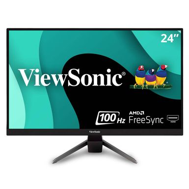 ViewSonic - VX2467-MHD 24" LCD FHD FreeSync Gaming Monitor (HDMI, VGA and DisplayPort) - Black