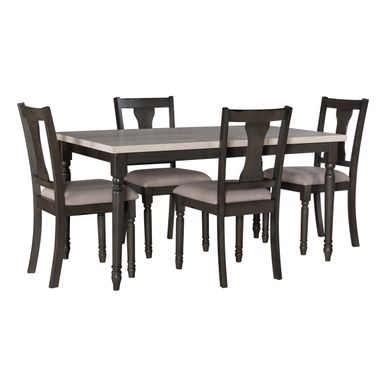 Harcrest 5Pc Dining Set Gray