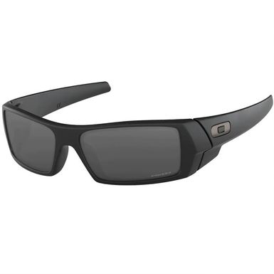 Oakley Men's Gascan Sunglasses (OO9014-4360, Matte Black Frame/Prizm Black Lens)