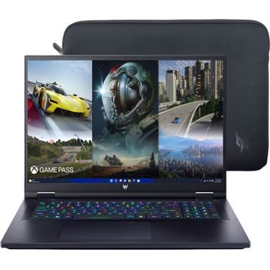 Acer - Predator Helios 18 Gaming Laptop - 18 1920 x 1200 IPS 165Hz Intel i7-13700HX GeForce RTX 4060 - 16GB DDR5 1TB SSD - Abyssal Black