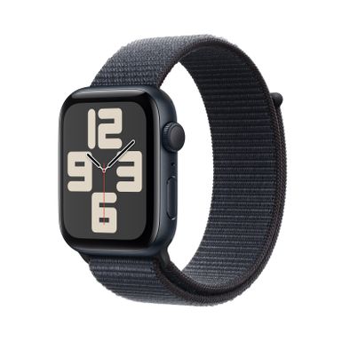 Apple Watch SE 2nd Generation (GPS) 44mm Aluminum Case with Ink Sport Loop - Midnight - (2024)