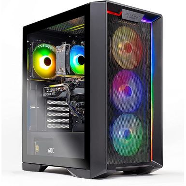 Skytech Gaming - Nebula Gaming Desktop - Intel Core i5-12400F - 16GB Memory - NVIDIA GeForce RTX 3050 - 500GB NVMe SSD - Black