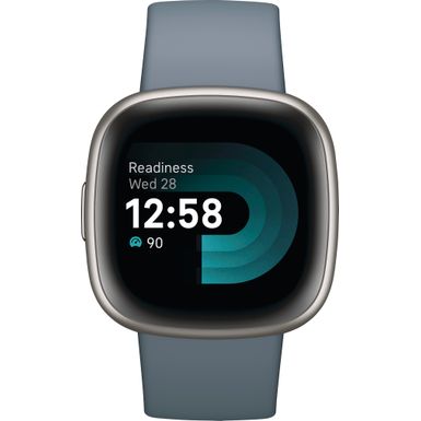 Fitbit - Versa 4 Fitness Smartwatch - Platinum