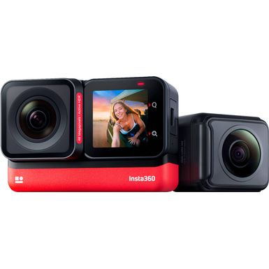 Insta360 - ONE RS Twin Edition Interchangeable Lens Action Camera - Multi