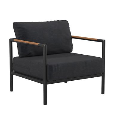 Alamont Home - Lea Patio Lounge Chair - Charcoal