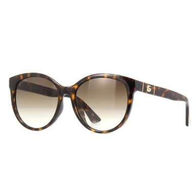 Gucci Ladies' Havana Cat Eye Sunglasses