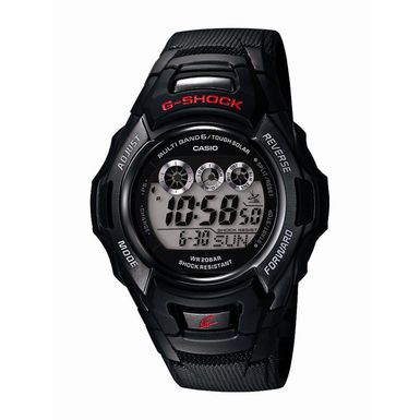 G-Shock  - G-Shock Atomic Digital Sports Watch Black Case