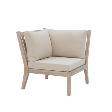 Searle Corner Chair Beige Natural