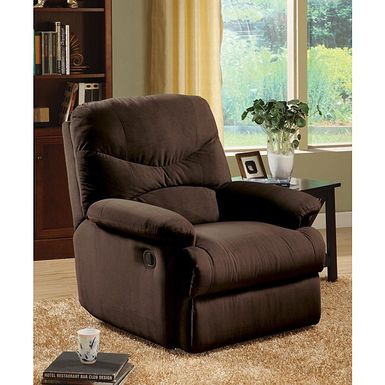 ACME Arcadia Motion Recliner, Chocolate Microfiber