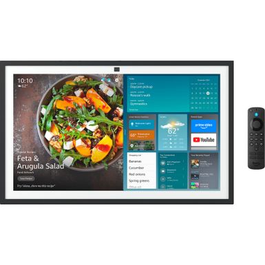 Amazon - Echo Show 21  HD smart kitchen TV for home organization with Alexa - Black