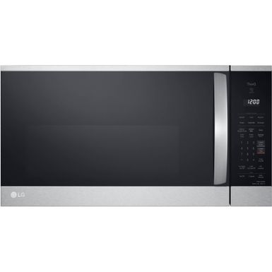 LG - 1.8 Cu. Ft. Over-the-Range Smart Microwave with Sensor Cooking and EasyClean - Stainless Steel