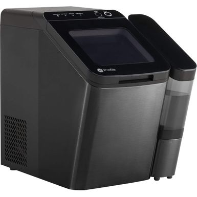 GE Profile - Opal 1.0 Nugget Ice Maker With Side Tank - Black