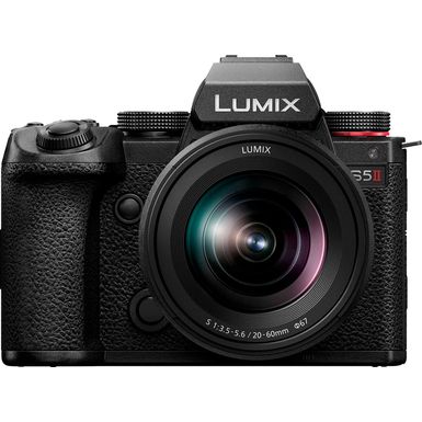 Panasonic - LUMIX S5II Mirrorless Full Frame Camera with 20-60mm F3.5-5.6 L Mount Lens - Black