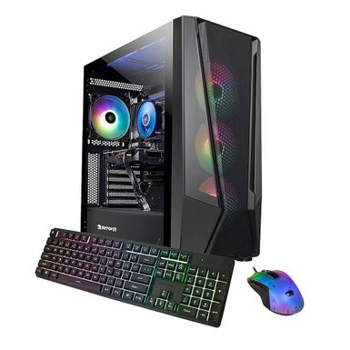 iBUYPOWER - TraceMesh Gaming Desktop - Intel Core i5-13400F - 16GB DDR5 RGB Memory - NVIDIA GeForce RTX 4060  8GB - 1TB NVMe SSD - Black