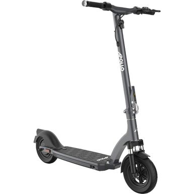 Apollo - Air 2023 Premium Electric Scooter w/43 mi Max Range  21 mph Max Speed - Space Gray