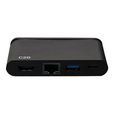 C2G USB C Dock with HDMI USB Ethernet USB C  Power Delivery up to 100W - docking station - USB-C / Thunderbolt 3 - HDMI - GigE