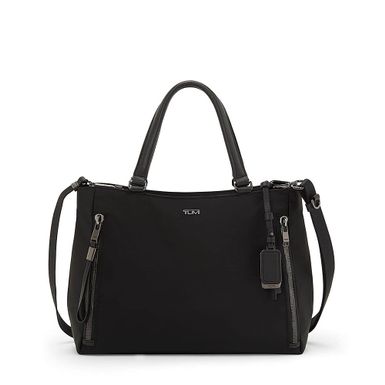 TUMI - Voyageur Valetta Medium Tote - Black/Gunmetal