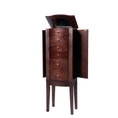 Celeste Jewelry Armoire Merlot