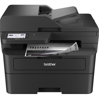 Brother - MFC-L2900DW Wireless Black-and-White Refresh Subscription Eligible All-In-One Laser Printer - Gray