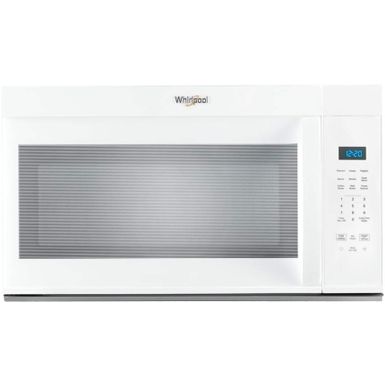 Whirlpool - 1.7 Cu. Ft. Over-the-Range Microwave with 1000-Watts Cooking Power - White