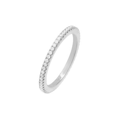 Micro Pave Eternity Band