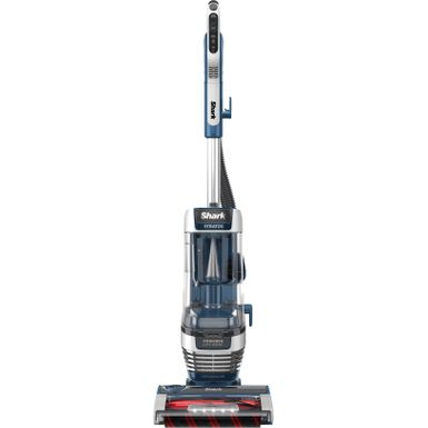 Shark - Stratos Upright Vacuum with DuoClean PowerFins HairPro Self-Cleaning Brushroll Odor Neutralizer Technology - Navy