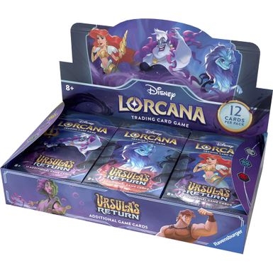 Disney - Lorcana Ursulas Return - Booster Box - 24 Packs (288 Lorcana Cards)