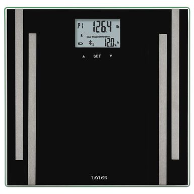 EatSmart - Bluetooth Digital Body Fat Scale - Black