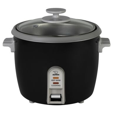 Zojirushi - 6 Cup Rice Cooker/Steamer - Black