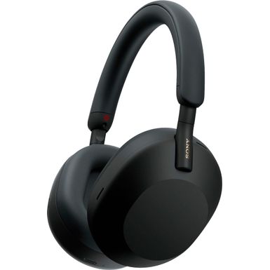 Sony - WH1000XM5 Wireless Noise-Canceling Over-the-Ear Headphones - Black