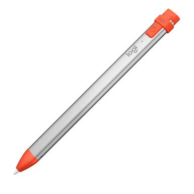 Logitech - Crayon Digital Pencil for All Apple iPads (2018 releases and later) - Orange