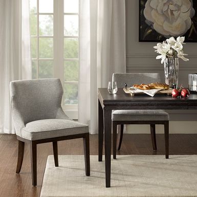 Grey Hutton Dining Side Chair (set of 2)