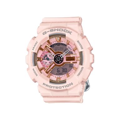 G-Shock - Ladies G-Shock S Series Ana-Digi Baby Pink Resin Watch