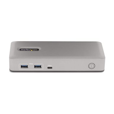 StarTech.com Dual-Monitor USB-C Docking Station DisplayPort  HDMI or VGA Multi Monitor Dock up to 4K 60Hz - USB 3.2/3.1 (5Gbps) Type-C Dock - 7x USB Hub 85W PD Windows  ChromeOS - docking station - USB-C 3.2 Gen 1 - VGA HDMI DP - TAA Compliant