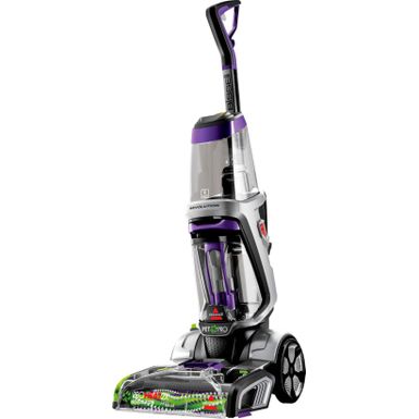 BISSELL - ProHeat 2X Revolution Pet Pro Plus Corded Upright Carpet Deep Cleaner - silver/purple