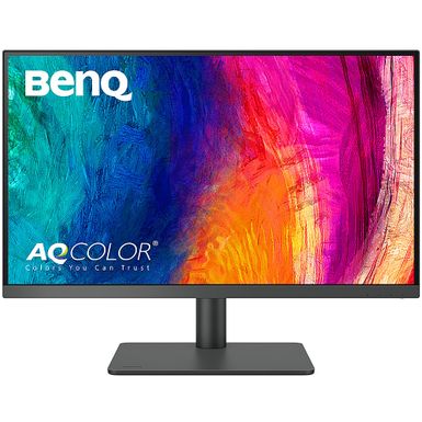 BenQ - AQCOLOR PD2705U Designer 27 IPS LED 60Hz 4K UHD Monitor with HDR (USB-C/ HDMI/ DP/Daisy Chain) - Metallic Gray