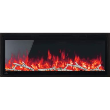 Napoleon - Entice 42-Inch Wall-Hanging Electric Fireplace - Black