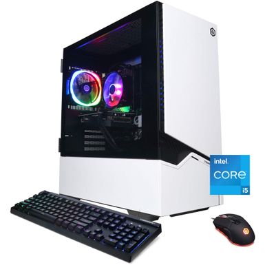 CyberPowerPC - Gamer Xtreme Gaming Desktop - Intel Core i5-13400F - 16GB Memory - NVIDIA GeForce RTX 3050 6GB - 1TB SSD - White