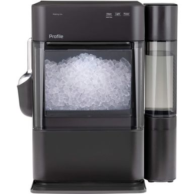 GE Profile - Opal 2.0 Ultra Nugget Ice Maker with Side Tank and Scale Inhibiting Filter - Carbon Black