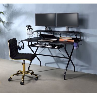 ACME Hartman Gaming Desk, Black