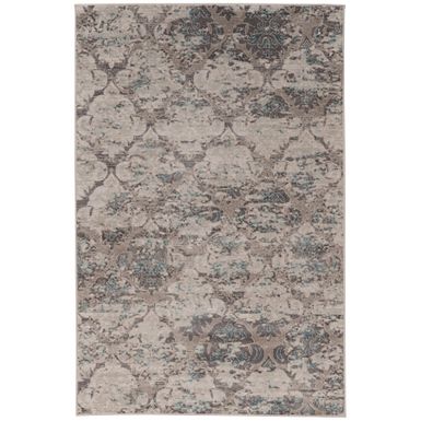 Vallen Gray And Charcoal 5X7.6 Area Rug