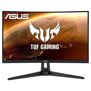 ASUS - VG27VH1B 27" VA LCD Curved FHD FreeSync Gaming Monitor (HDMI, VGA) - Black