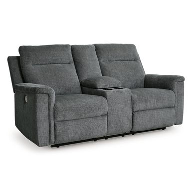 Barnsana Power Reclining Loveseat with Console