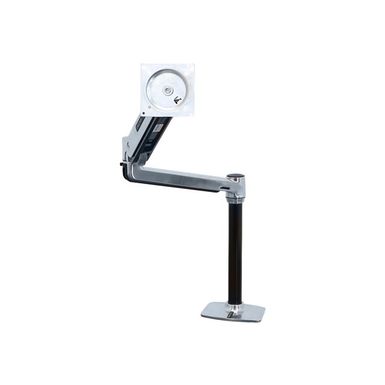 Ergotron LX HD Sit-Stand mounting kit - Constant Force Technology - for LCD display - polished aluminum