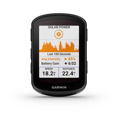 Garmin - Edge 540 Solar 2.6" GPS Bike Computer - Black