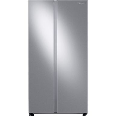 Samsung - 28 cu. ft. Side-by-Side Smart Refrigerator with Large Capacity - Stainless Steel