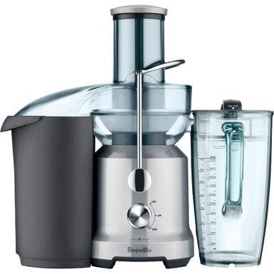 Breville - Juice Fountain Cold Electric Juicer - Silver